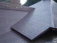 銅葺き屋根